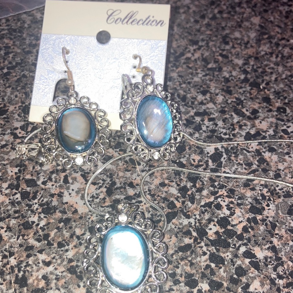 Néw earring necklace set